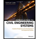 Introduction to Civil Engineering Systems: A Systems Perspective to the Development of Civil Engineering Facilities