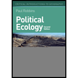 Political Ecology: Critical Introduction