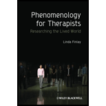 Phenomenology For Therapists (Paperback)