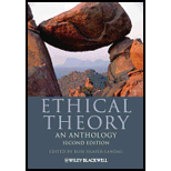 Ethical Theory: Anthology (Paperback)