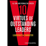 Ten Virtues of Outstanding Leaders: Leadership and Character (Paperback)
