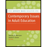 Jossey-Bass Reader on Contemporary Issues in Adult Education