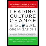 Leading Culture Change in Global Organizations