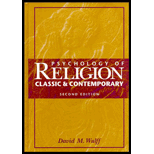 Psychology of Religion : Classic and Contemporary