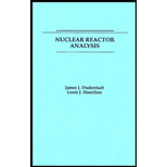 Nuclear Reactor Analysis (Paperback)