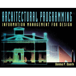 Architectural Programming : Information Management for Design