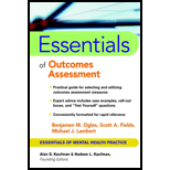 Essentials of Outcome Assessment (Paperback)