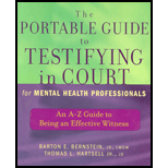 Portable Guide to Testifying in Courtfor Mental Health Professionals: An A-Z Guide to Being an Effective Witness (Paperback)