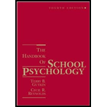 Handbook of School Psychology