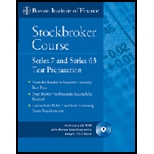 Boston Institute of Finance Stockbroker Course : Series 7 and 63 Test Prep