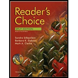 Reader's Choice, Split Edition
