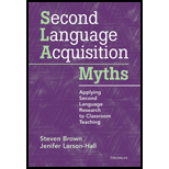 Second Language Acquisition Myths: Applying Second Language Research to Classroom Teaching