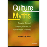 Culture Myths