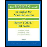 Michigan Guide to English for Academic Success and Better TOEFL Test Scores - With 2 CDs