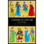 History of Costume : With Over 600 Patterns and Illustrations