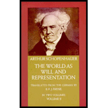 World as Will and Representation, Volume II