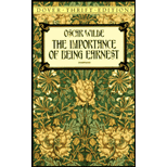 Importance of Being Earnest (Dover Thrift Editions)