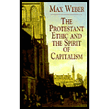 Protestant Ethic and Spirit of Capitalism