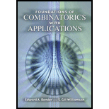 Foundations of Combinatorics With Application