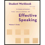 Challenge of Effective Speaking - Student Workbook
