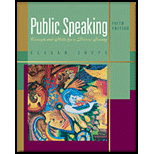 Public Speaking : Concepts and Skills for a Diverse Society