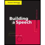 Building a Speech