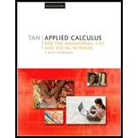 Applied Calculus: For the Managerial, Life, and Social Sciences