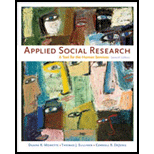 Applied Social Research: Tool for the Human Services
