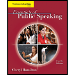 Advantage Series-Essentials of Public Speaking
