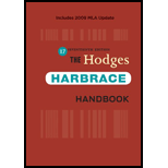 Hodges' Harbrace Handbook - 2009 MLA Updated