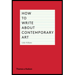 How To Write About Contemporary Art