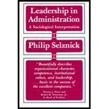 Leadership in Administration: A Sociological Interpretation