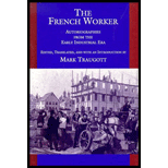French Worker : Autobiographies from the Early Industrial Era