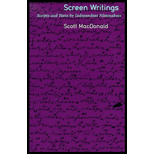 Screen Writings : Scripts and Texts by Independent Filmmakers