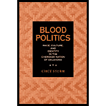 Blood Politics: Race, Culture, and Identity in the Cherokee Nation of Oklahoma