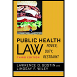 Public Health Law: Power, Duty, Restraint (Paperback)