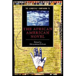 Cambridge Companion to African American Novel