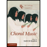 Cambridge Companion To Choral Music