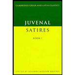 Satires, Book I