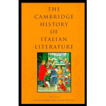 Cambridge History of Italian Literature