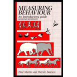 Measuring Behaviour : Introductory Guide