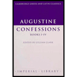 Confessions: Books I-IV