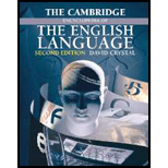 Cambridge Encyclopedia of English Language