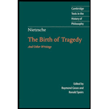 Birth of Tragedy and Other Writings