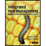 Integrated Pest Management: Concepts, Tactics, Strategies and Case Studies