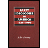 Party Ideologies in America: 1828-1996