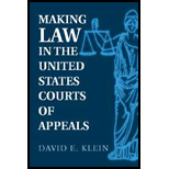 Making Law in U. S. Courts of Appeals