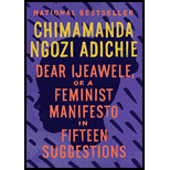 Dear Ijeawele, or A Feminist Manifesto in Fifteen Suggestions