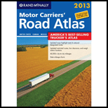 Rand McNally Motor Carrier's Atlas 2013