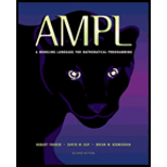 AMPL: A Modeling Language for Mathematical Programming